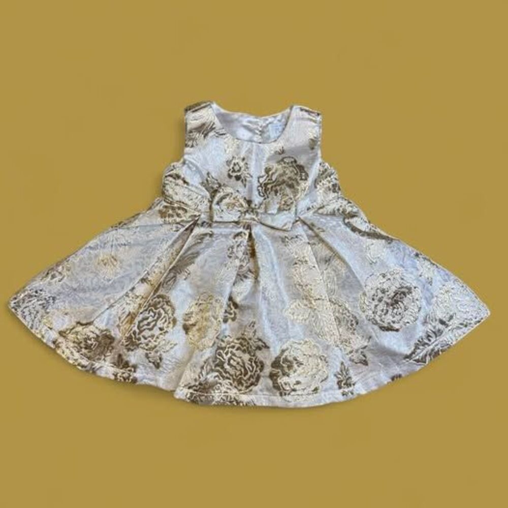 Gold Party Dress by The Children’s Place - 9-12 mo